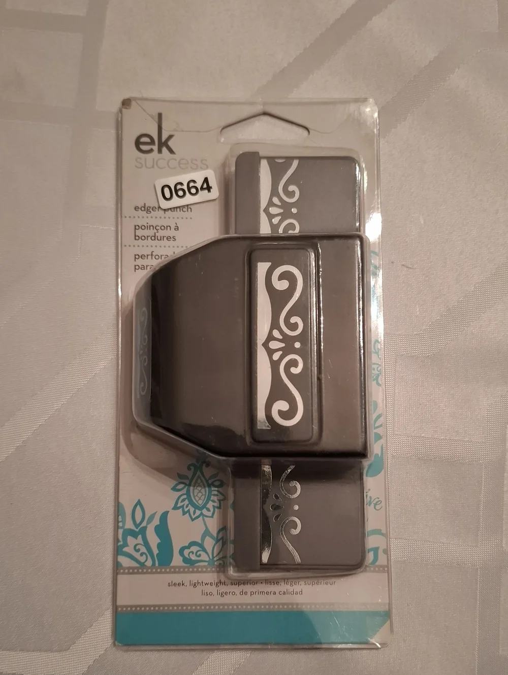 Gray Decorative Edge Punch